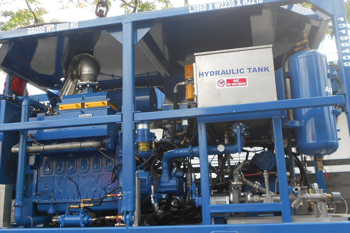 90k Nitrogen Pumping Units